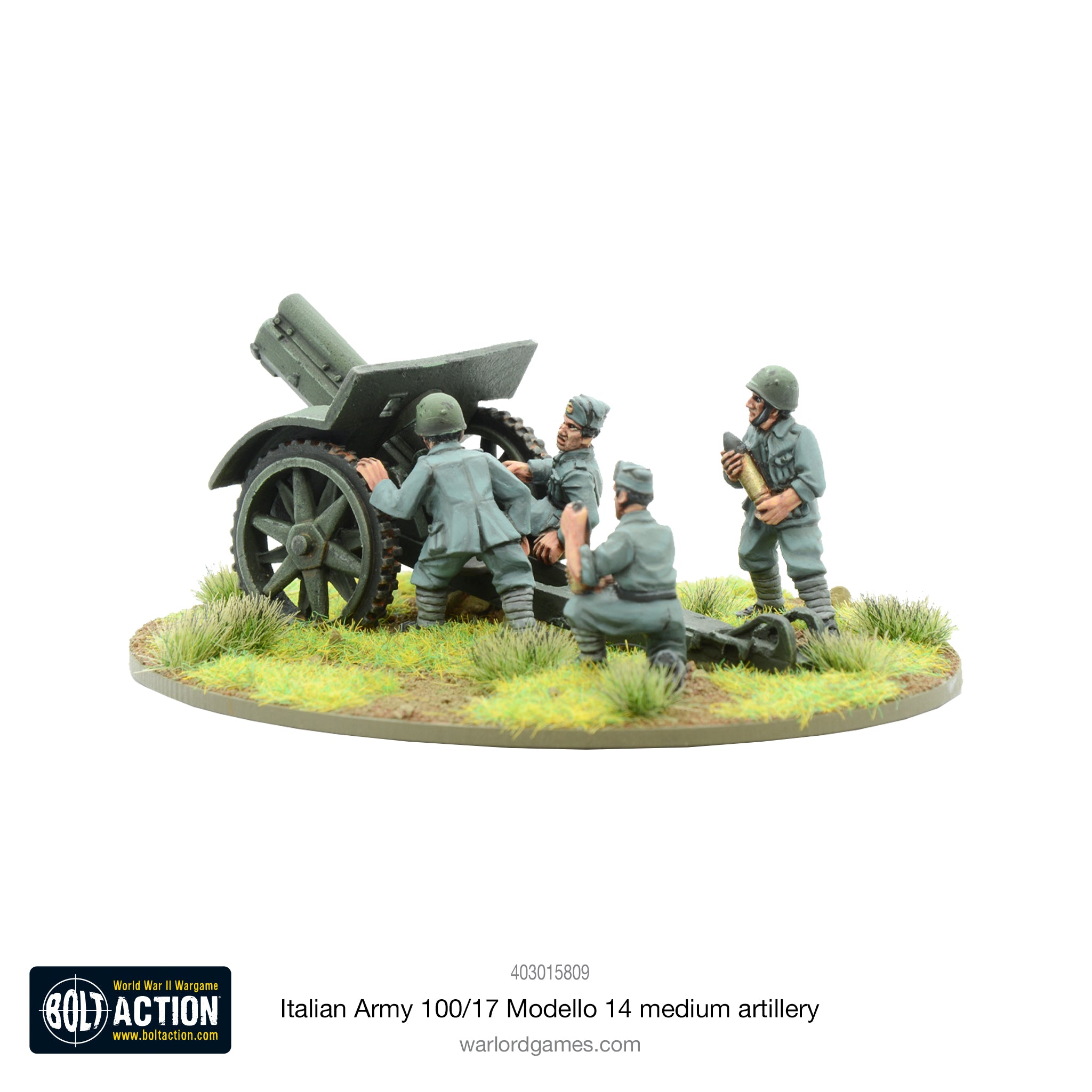 Italian Army 100/17 Modello 14 medium artillery