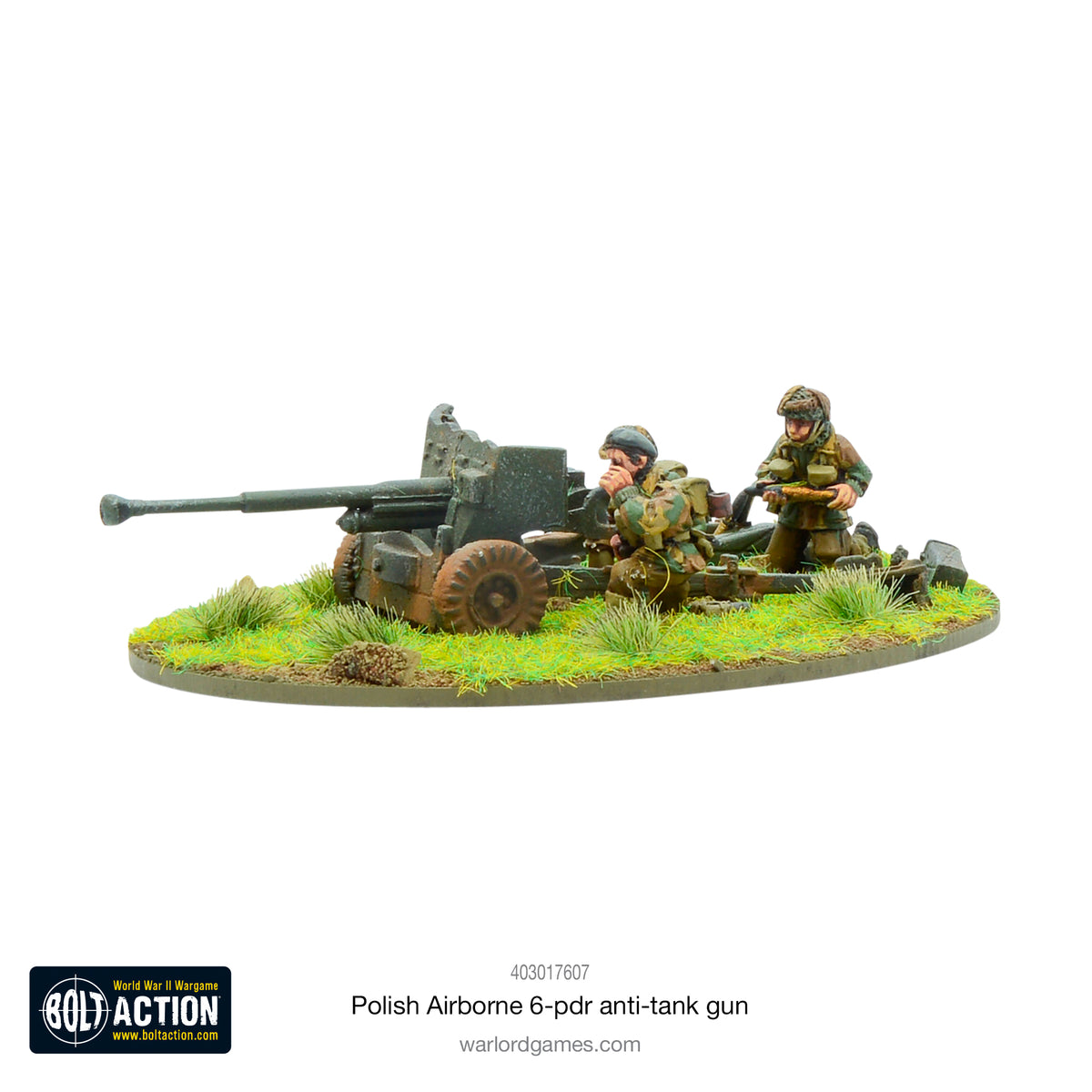 Polish Airborne 6-pdr anti-tank gun