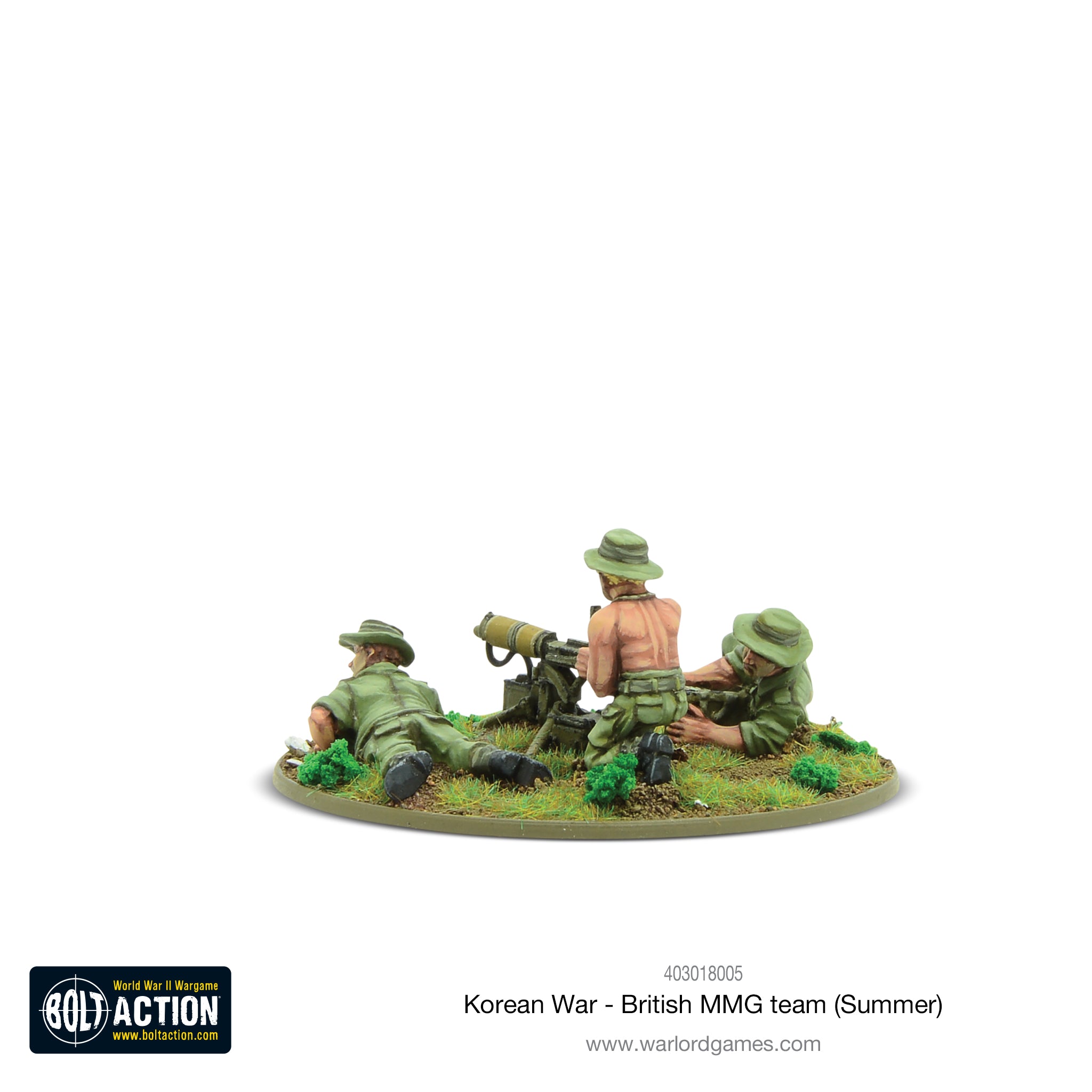 Korean War: British MMG Team (Summer)