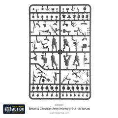 British Army Infantry Sprue