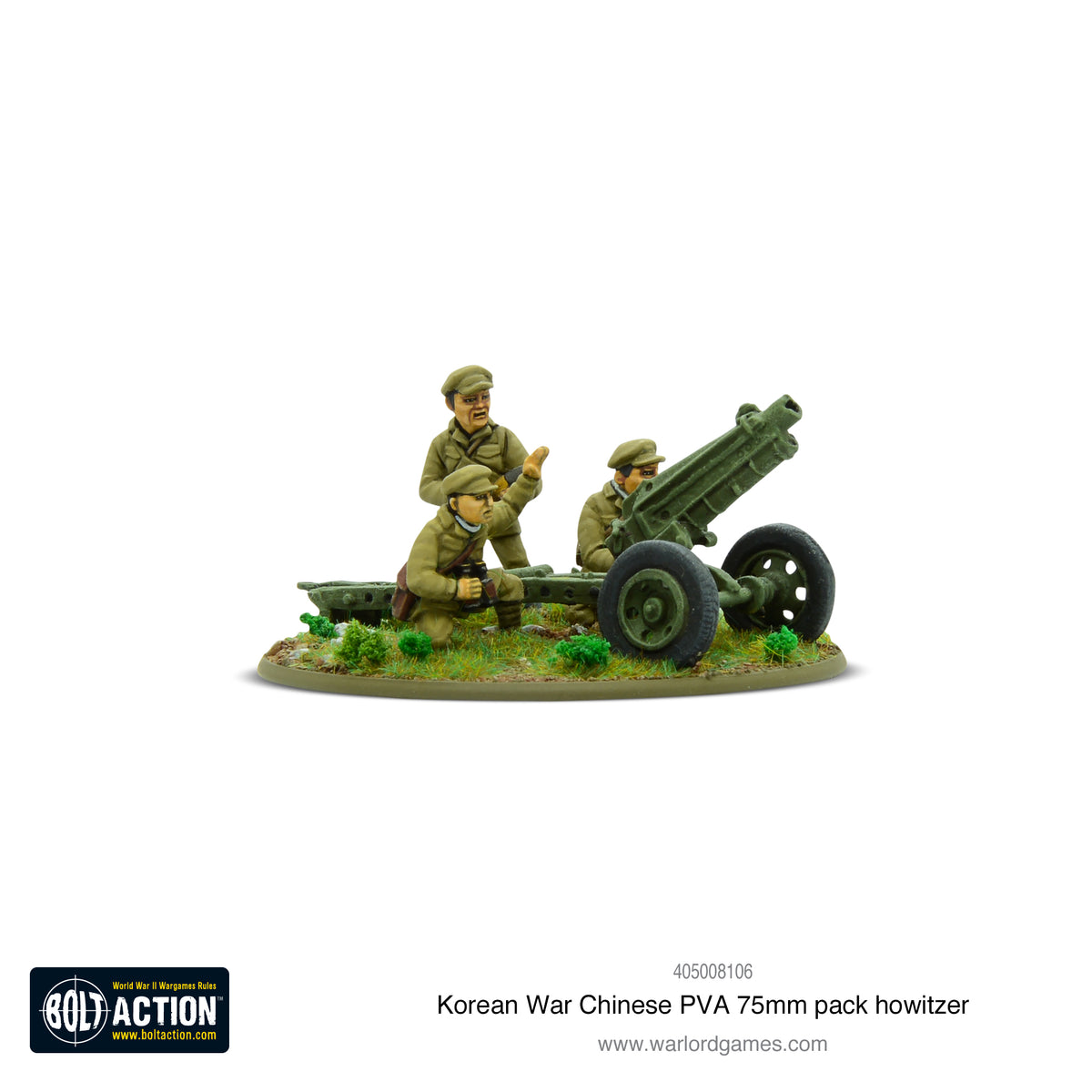 Korean War: Chinese PVA 75mm pack howitzer