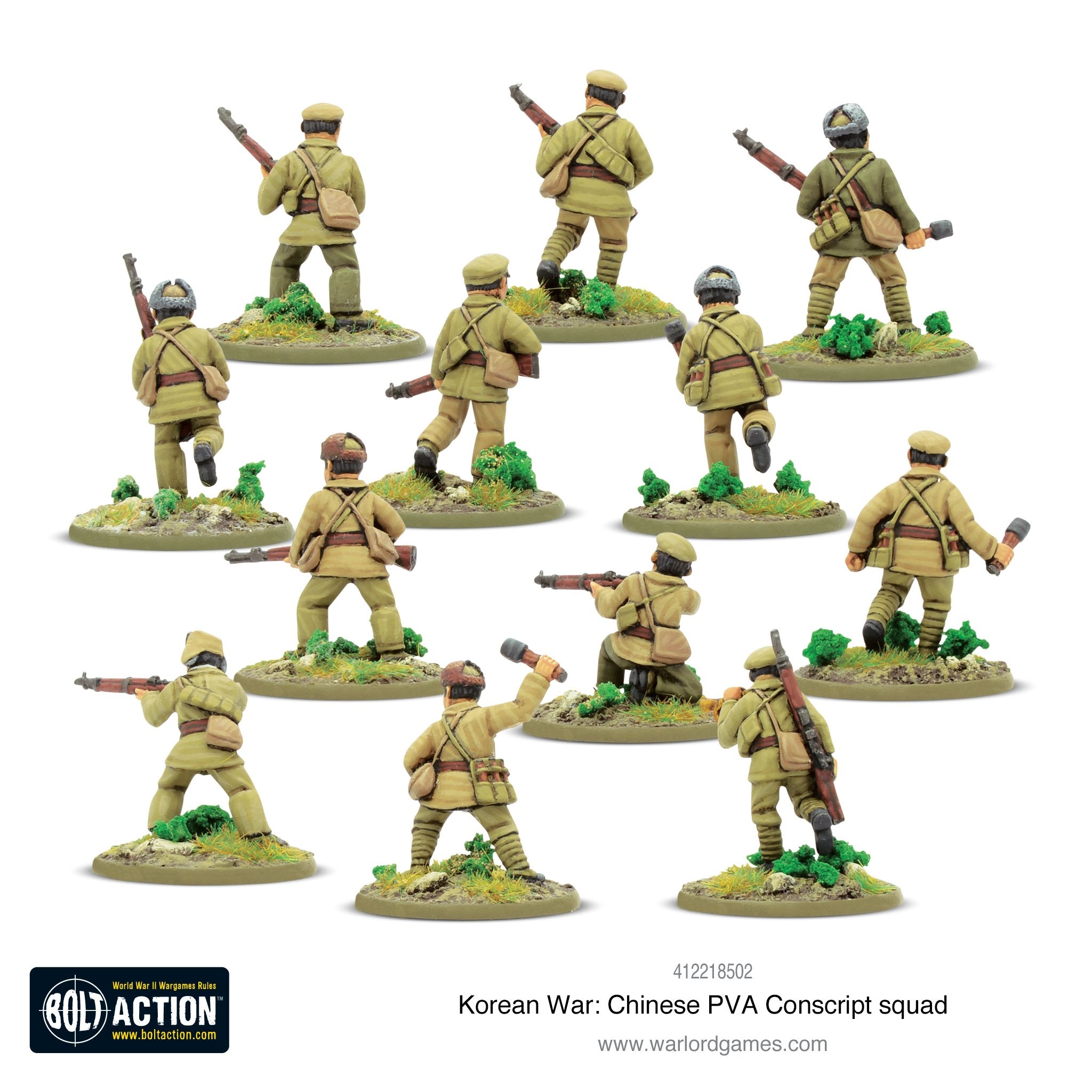 Korean War: Chinese PVA Conscript Squad