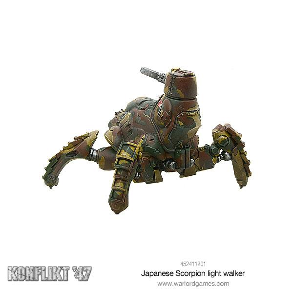 Japanese Scorpion light walker