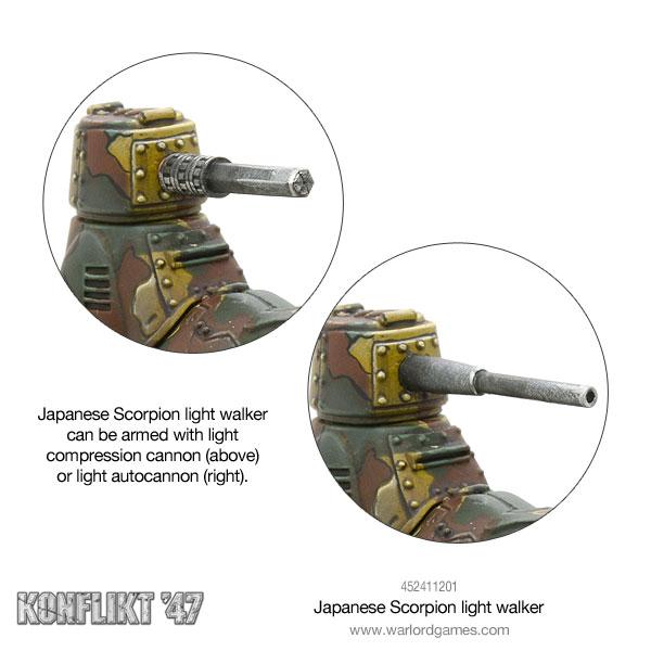 Japanese Scorpion light walker