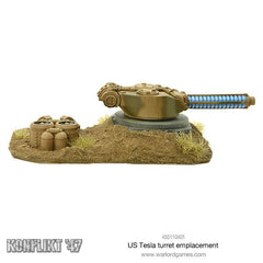 US Tesla turret emplacement