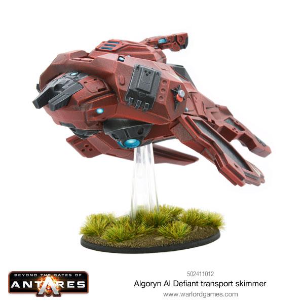 Algoryn AI Defiant transport skimmer