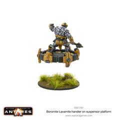 Boromite Lavamite handler on suspensor platform