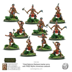 Tribal Nations Warband Starter Army with FREE Mythic Americas Rulebook