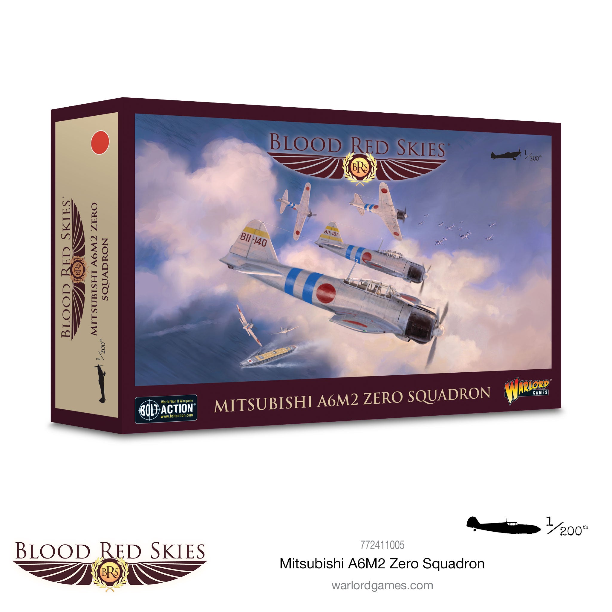 Blood Red Skies Mitsubishi A6M2 Zero Squadron