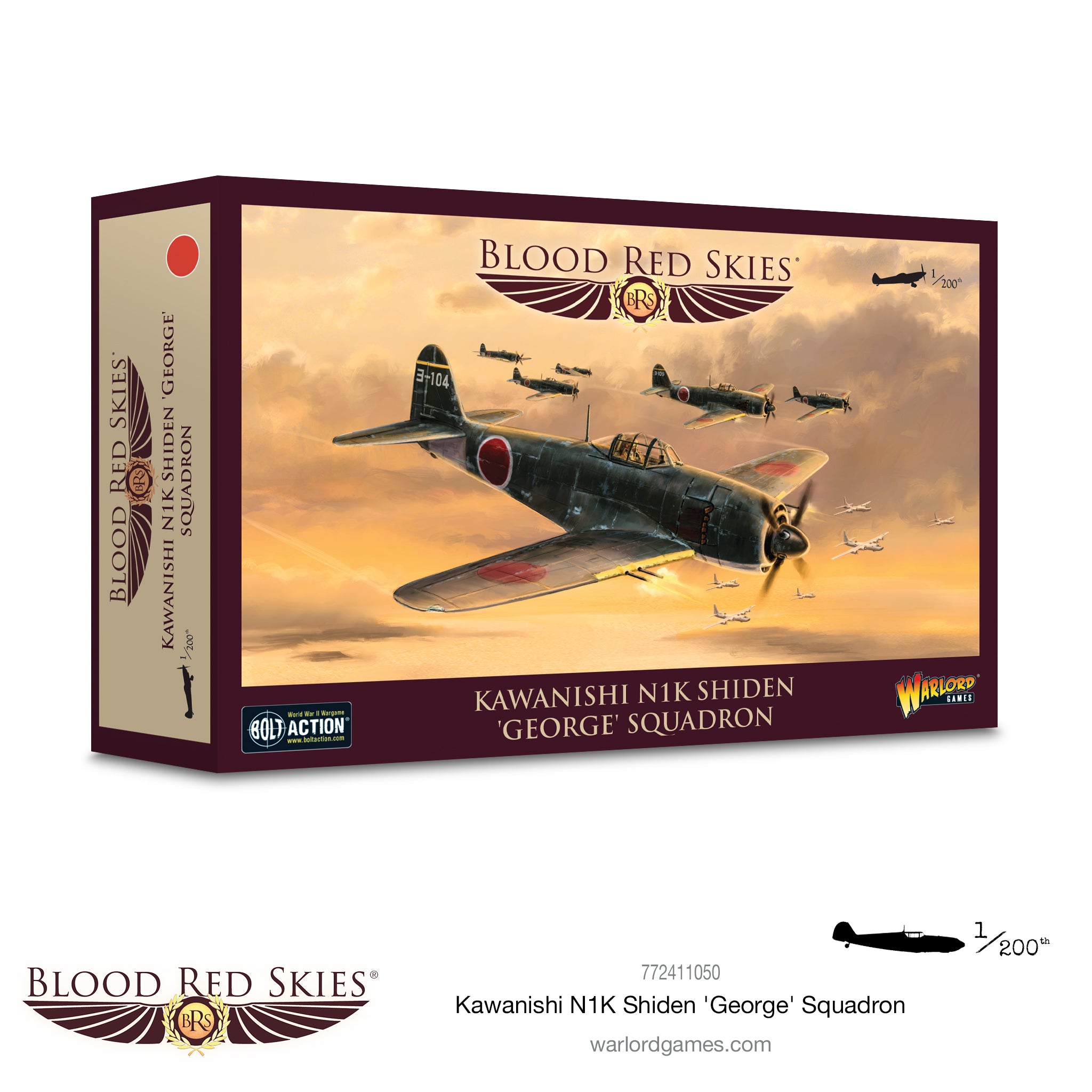 Blood Red Skies Kawanishi N1K2 Shiden-kai 'George' Squadron