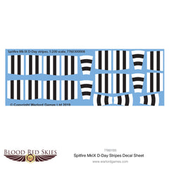Spitfire Mk IX D-Day stripes decal sheet