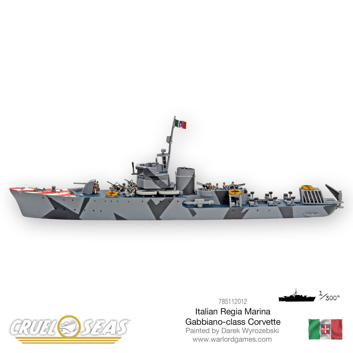 Italian Gabbiano-class Corvette