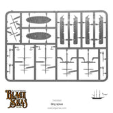 Black Seas Brig Sprue