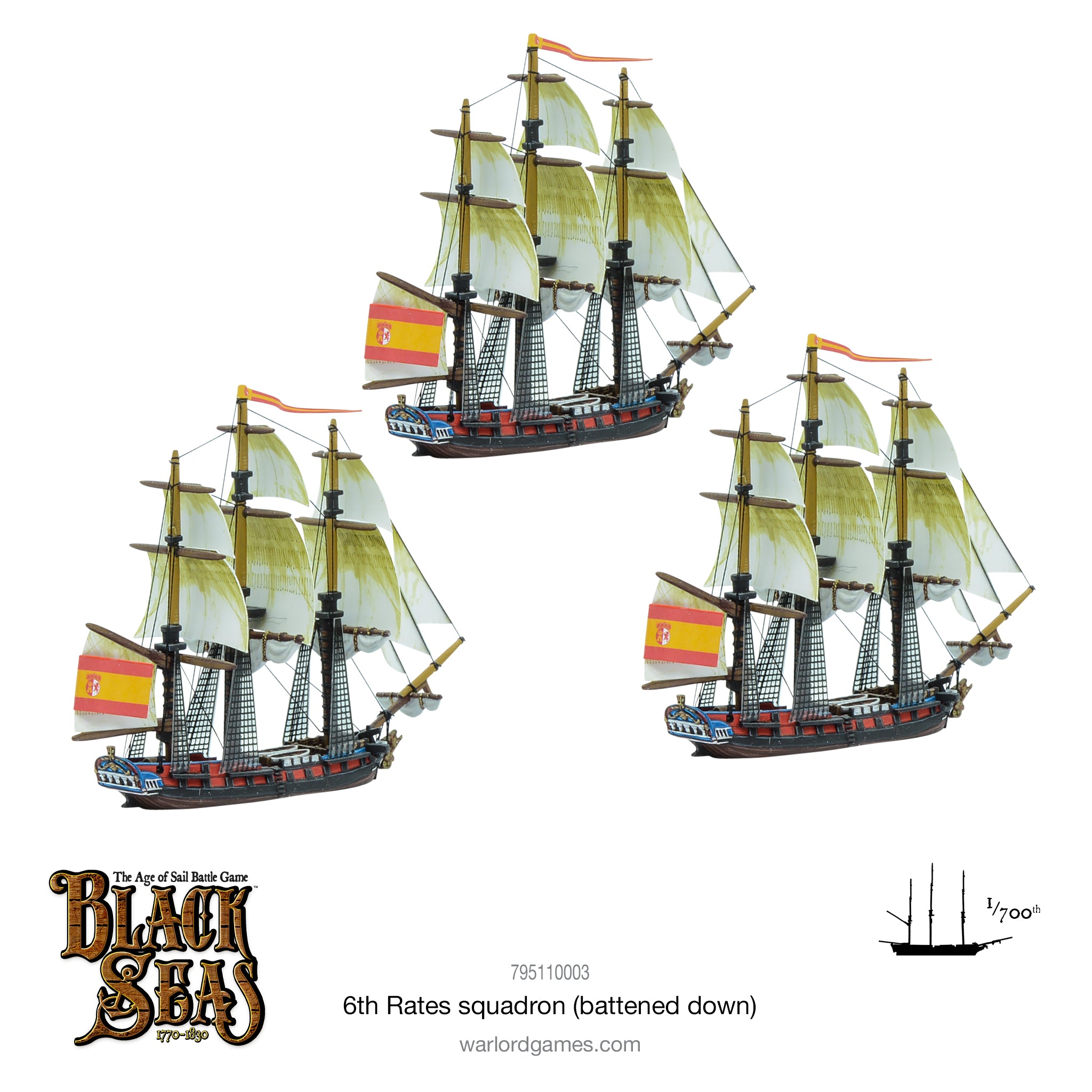 Black Seas: 6th Rates squadron (Battened Down)