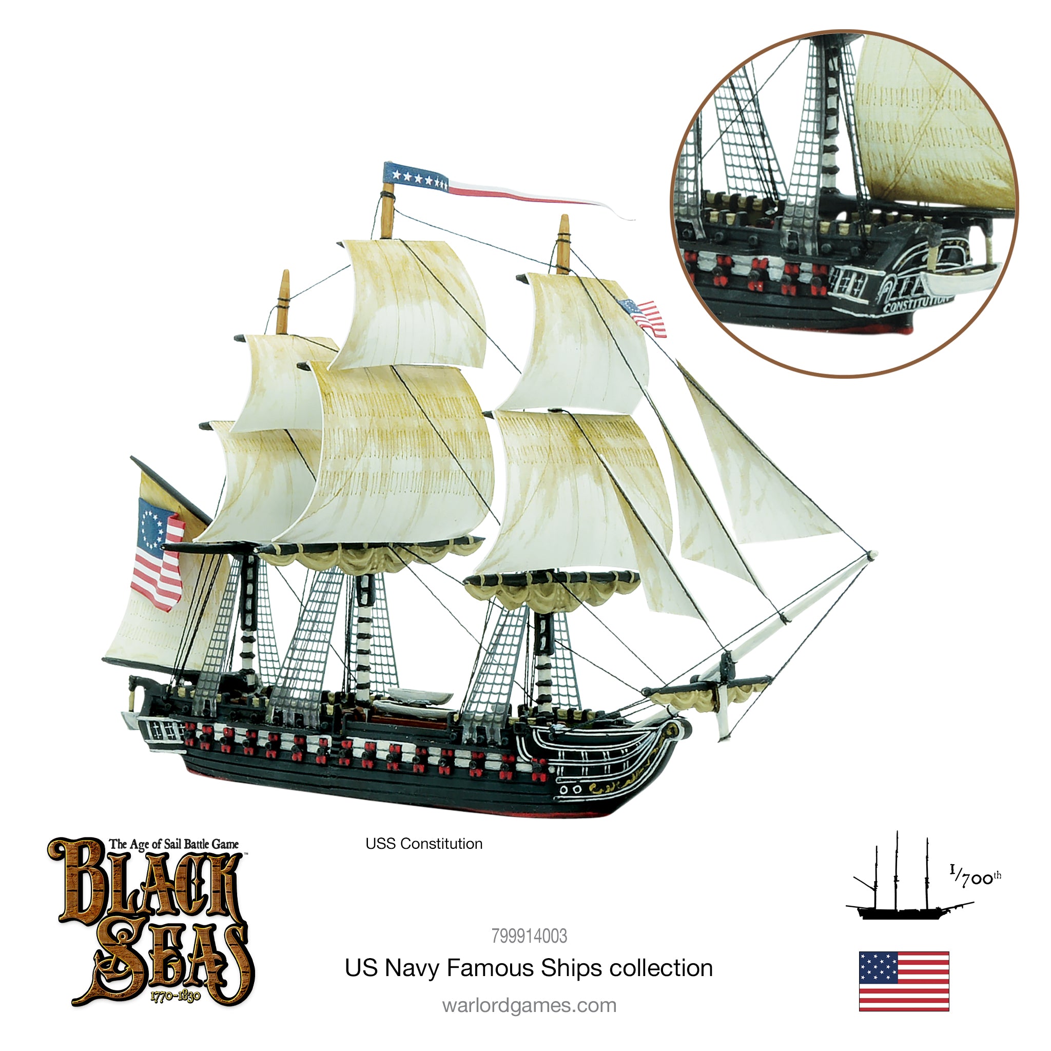 Black Seas: United States Famous Ships Bundle