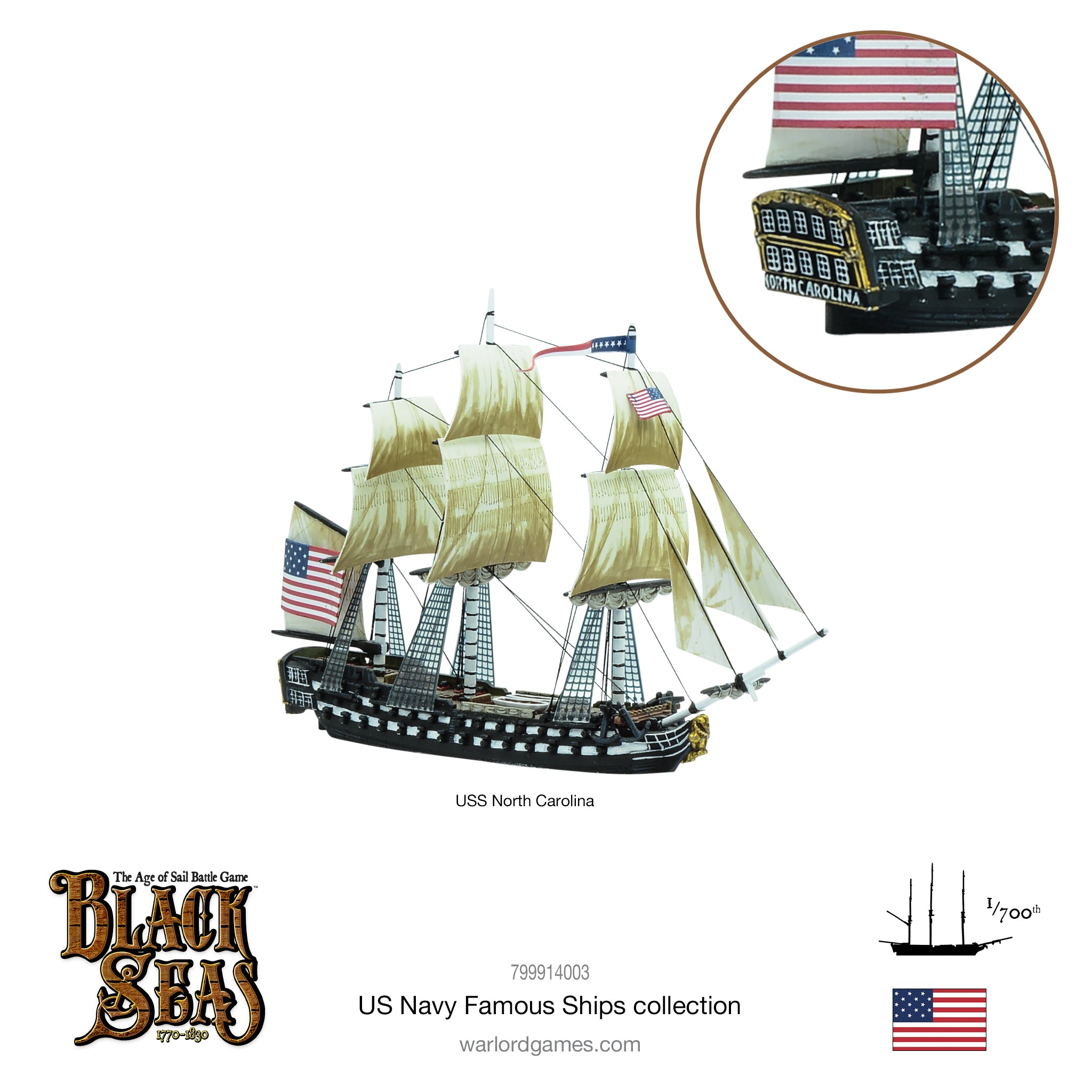 Black Seas: United States Famous Ships Bundle