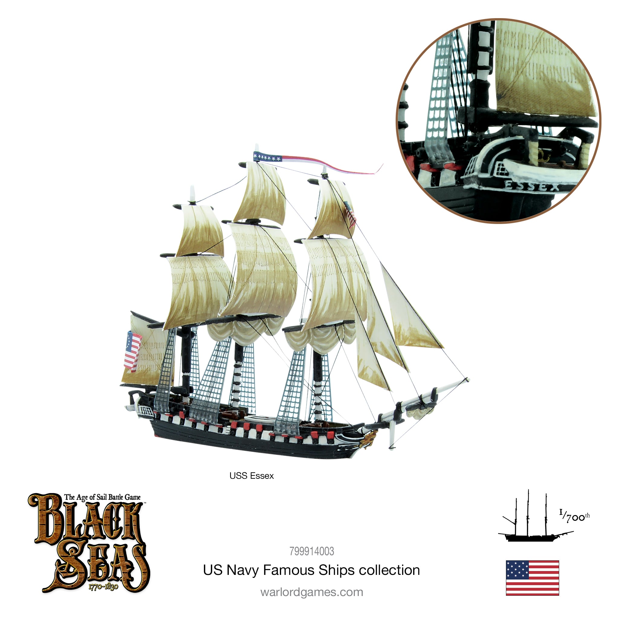 Black Seas: United States Famous Ships Bundle