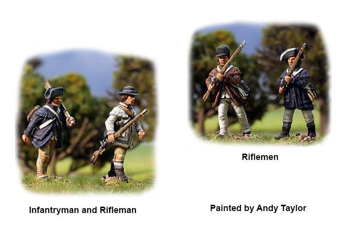 American War of Independence Continental Infantry 1776-1783