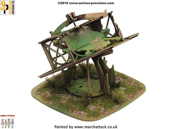 Ruined Stanchion Building Set