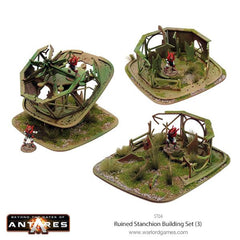 Ruined Stanchion Building Set