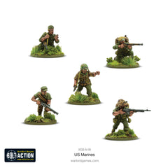 US Marines Platoon plastic box set