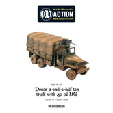 Deuce' 2-and-a-half ton truck with 50cal.MG