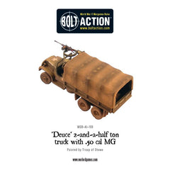 Deuce' 2-and-a-half ton truck with 50cal.MG