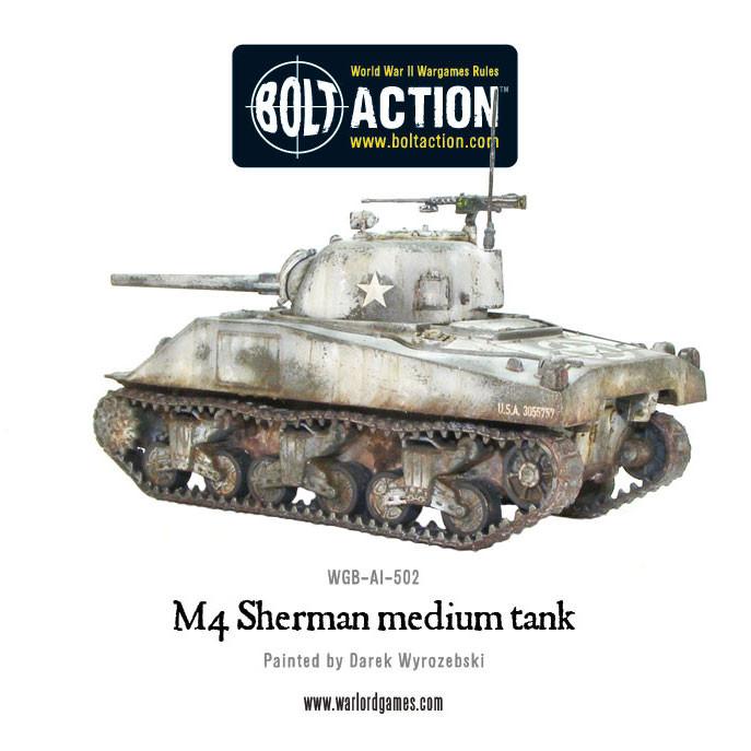 M4 Sherman medium tank (plastic)