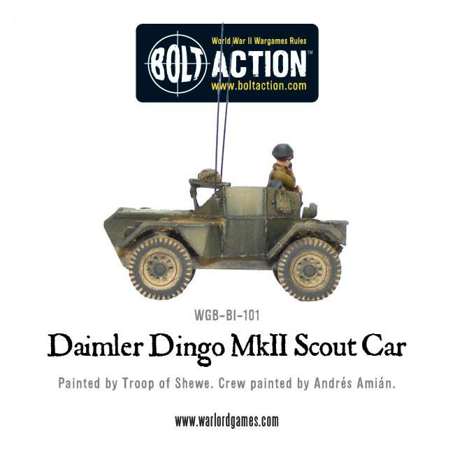 British Daimler Dingo MkII Scout Car