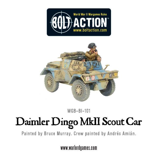 British Daimler Dingo MkII Scout Car