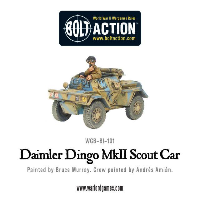 British Daimler Dingo MkII Scout Car