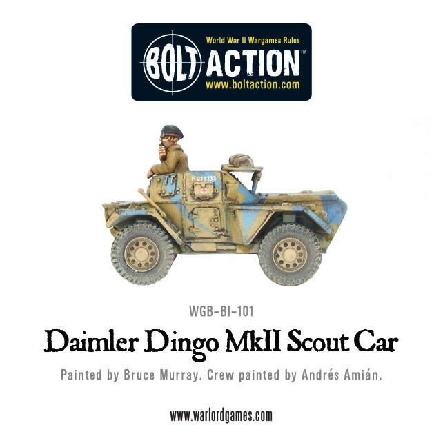 British Daimler Dingo MkII Scout Car