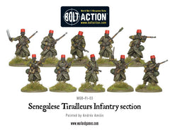 Senegalese Tirailleurs Infantry section