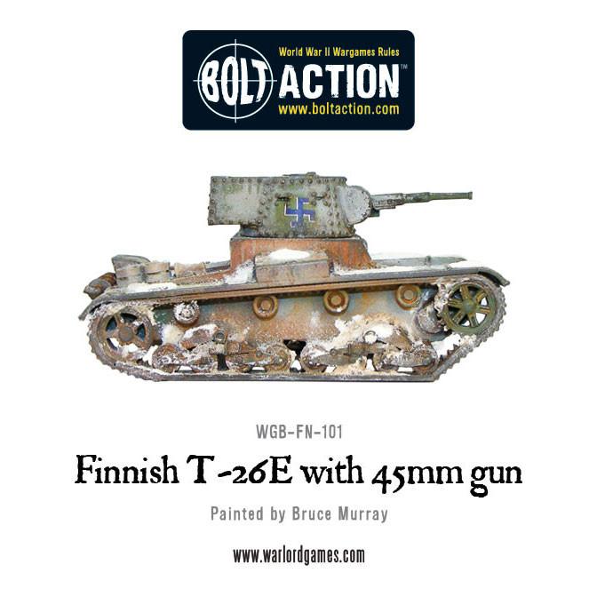 Finnish T-26-E Vickers 6-tonner with 45mm gun