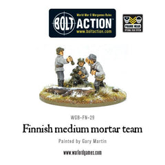 Finnish medium mortar team