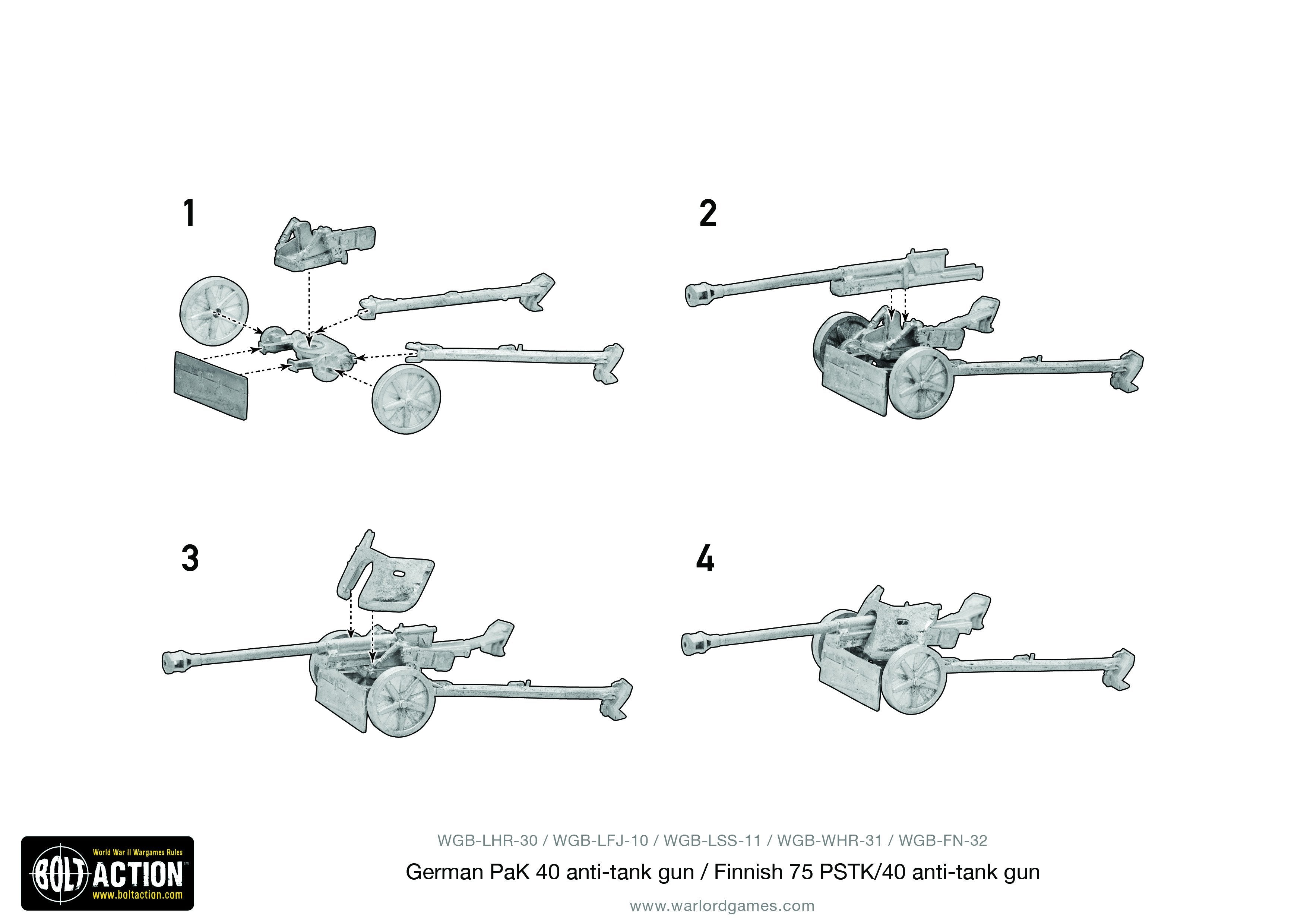 Finnish 75 PSTK/40 anti-tank gun