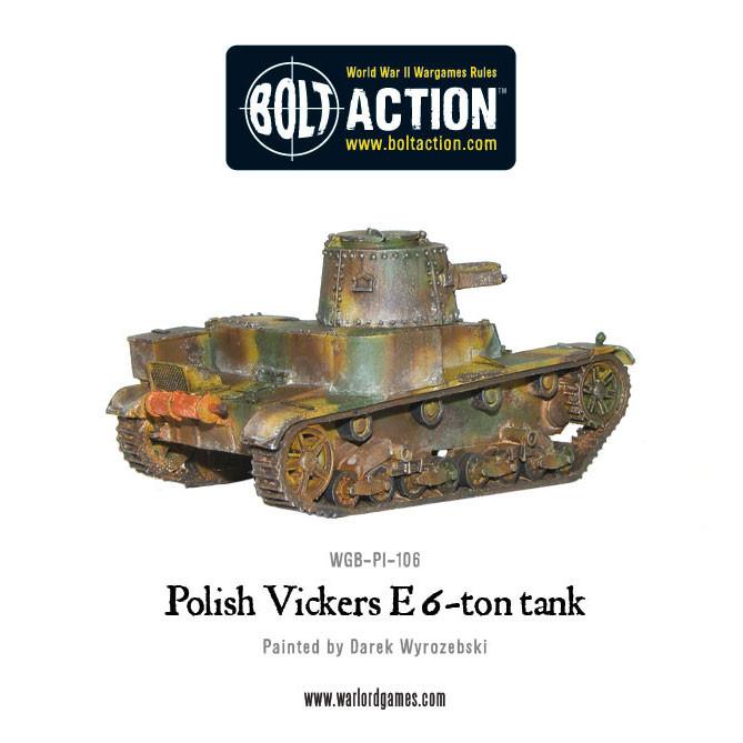 Polish Vickers E 6-ton tank