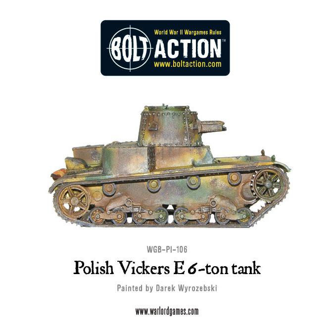 Polish Vickers E 6-ton tank