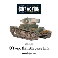 OT-130, flamethrower tank