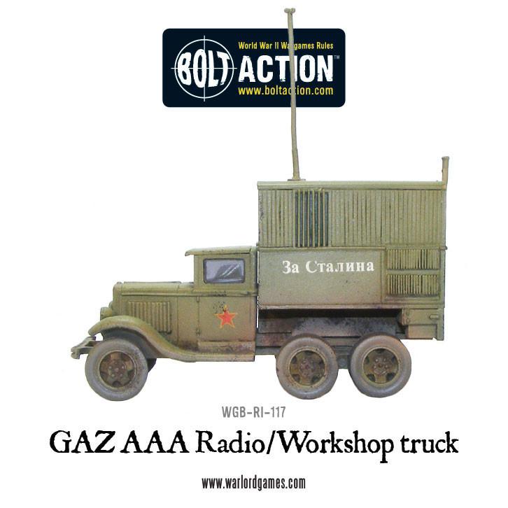 GAZ AAA Radio/Workshop truck