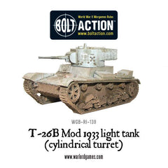 T-26B Mod 1933 light tank (cylindrical turret)