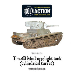 T-26B Mod 1933 light tank (cylindrical turret)