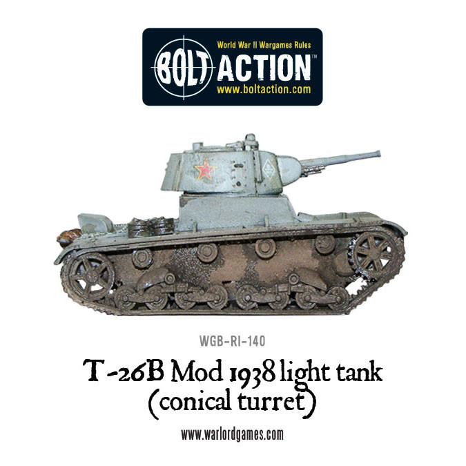 T-26B Mod 1938 light tank (conical turret)