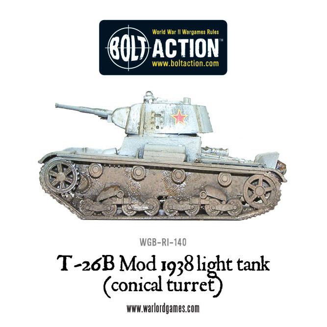 T-26B Mod 1938 light tank (conical turret)