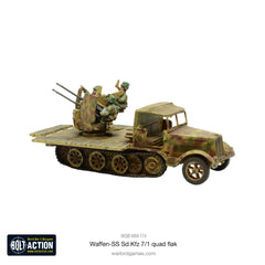 Waffen-SS Sd.Kfz 7/1 quad FlaK