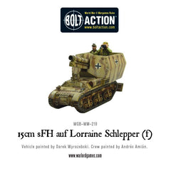 15 cm sFH auf Lorraine Schlepper(f)