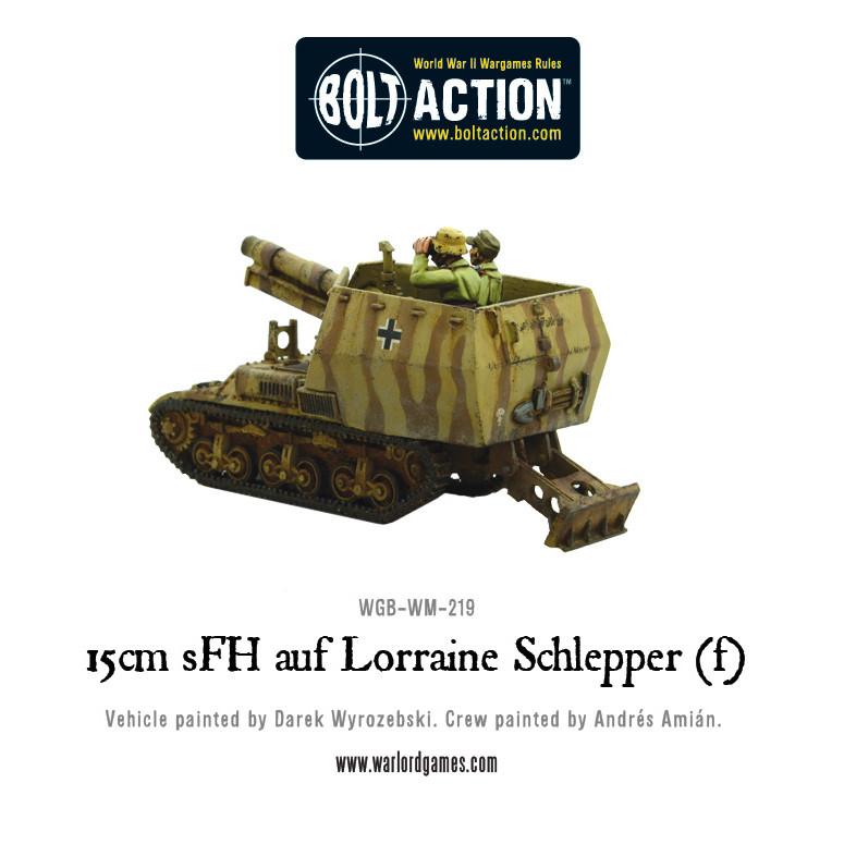 15 cm sFH auf Lorraine Schlepper(f)