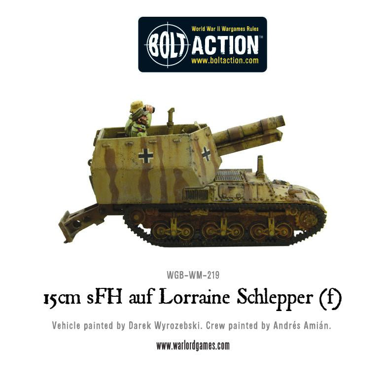 15 cm sFH auf Lorraine Schlepper(f)