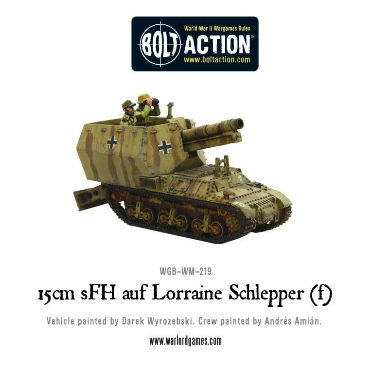 15 cm sFH auf Lorraine Schlepper(f)