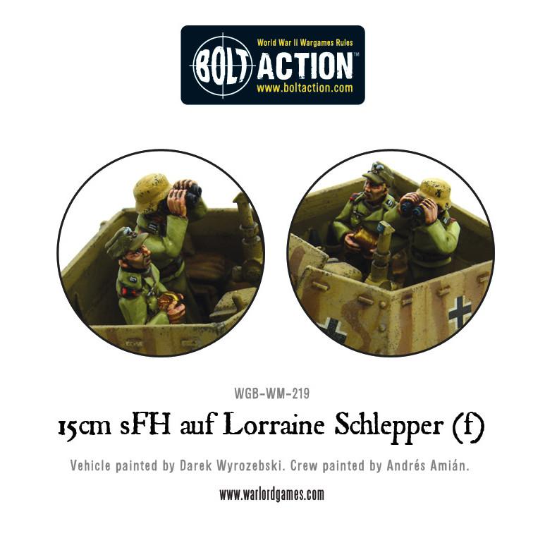 15 cm sFH auf Lorraine Schlepper(f)